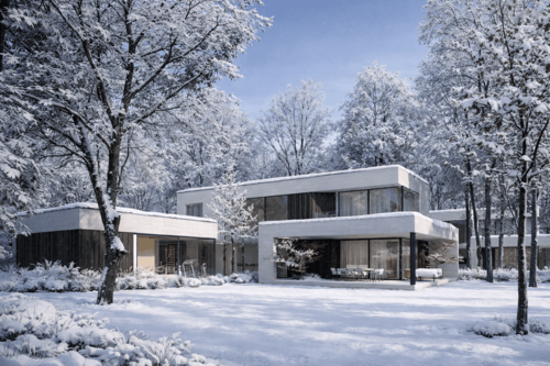 Modernistyczne wille w Łomiankach: architektura, która łączy dom, pracę i naturę Modernistyczne wille w Łomiankach: architektura, która łączy dom, pracę i naturę